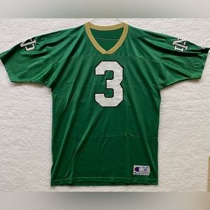 Vintage Champion Jersey Mens 48  Green Notre Dame Fighting Irish Joe Montana 3